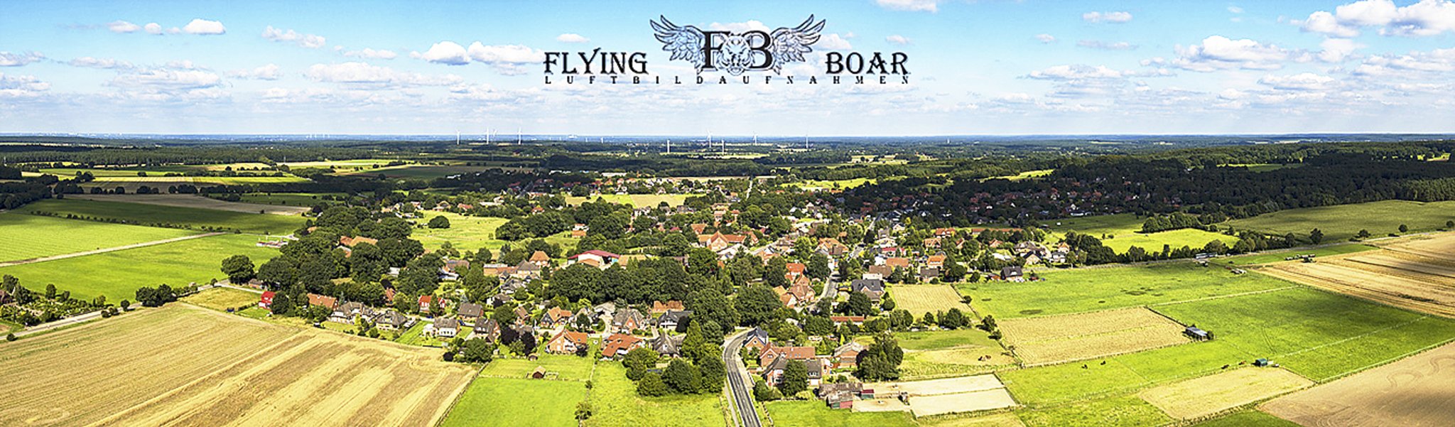 Hanstedt aus der Luft Hanstedt