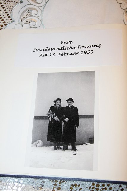 Hochzeitsfoto von 1953: Gertrud und Rolf Oelsen | Foto: Oelsen Privatarchiv