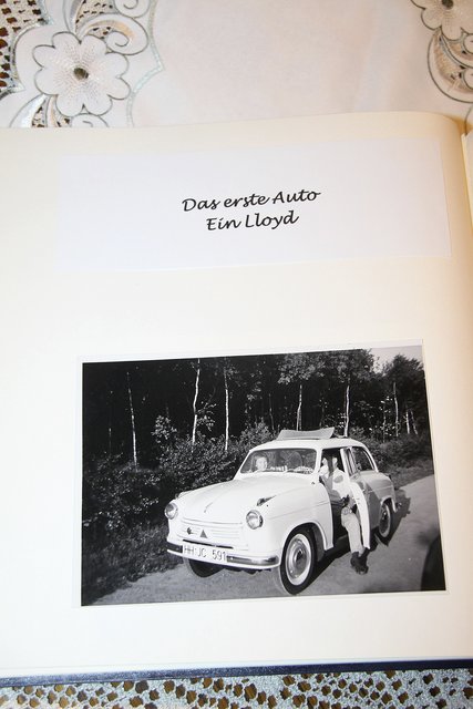 Mobil dank Wirtschaftswunder: Das erste Auto der Familie Oelsen war ein kleiner "Lloyd" | Foto: Oelsen Privatarchiv