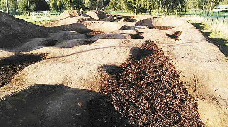 So ähnlich könnte ein Bike-Park in Dollern
aussehen