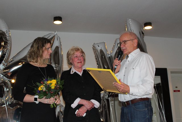 Ehrung von Annelene Rosenberg