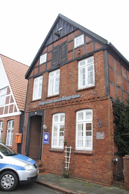 Polizache im historischen Bürgermeister-Jacob-Mügge-Haus