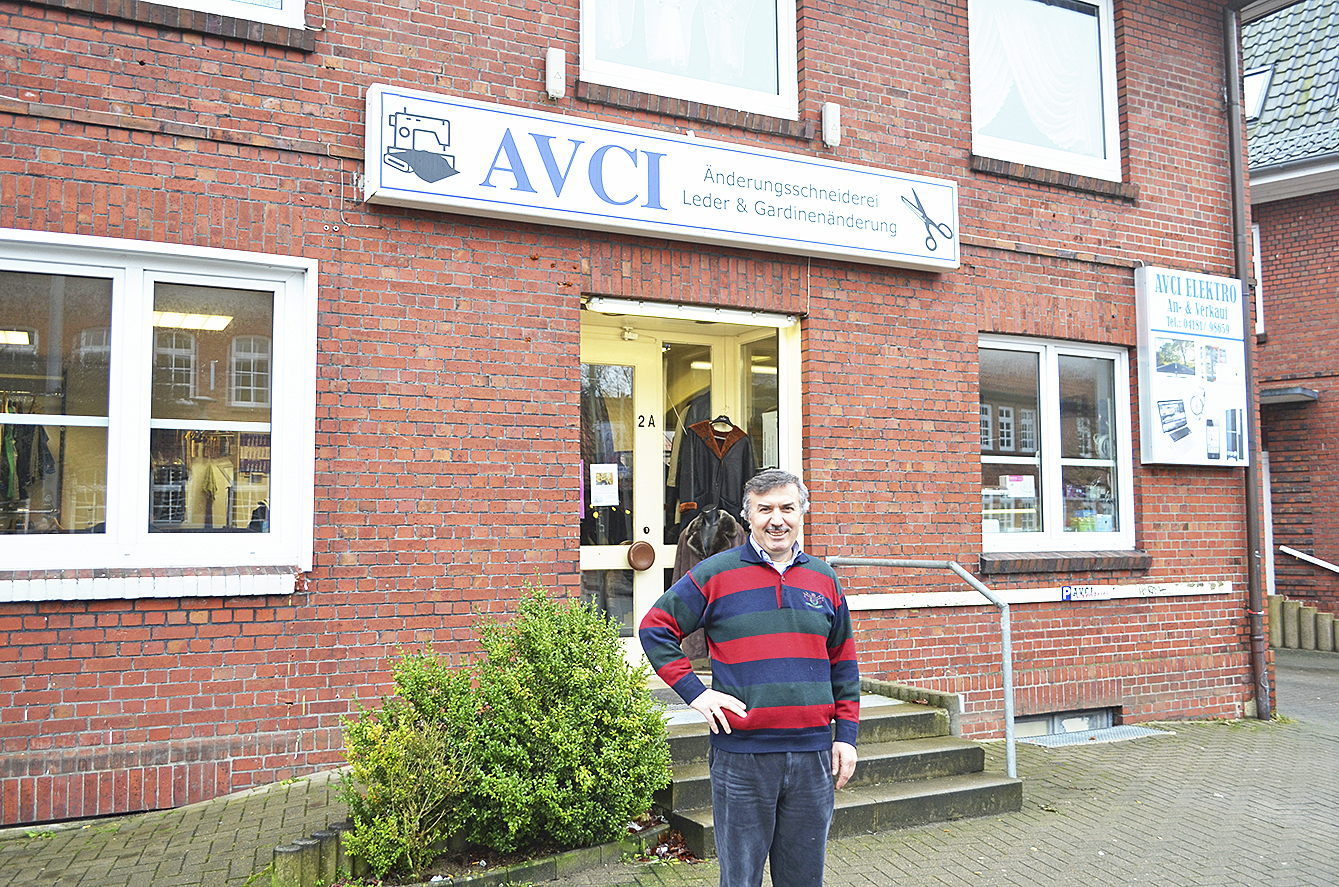 Die Änderungsschneiderei Avci an der Hamburger Straße 2a