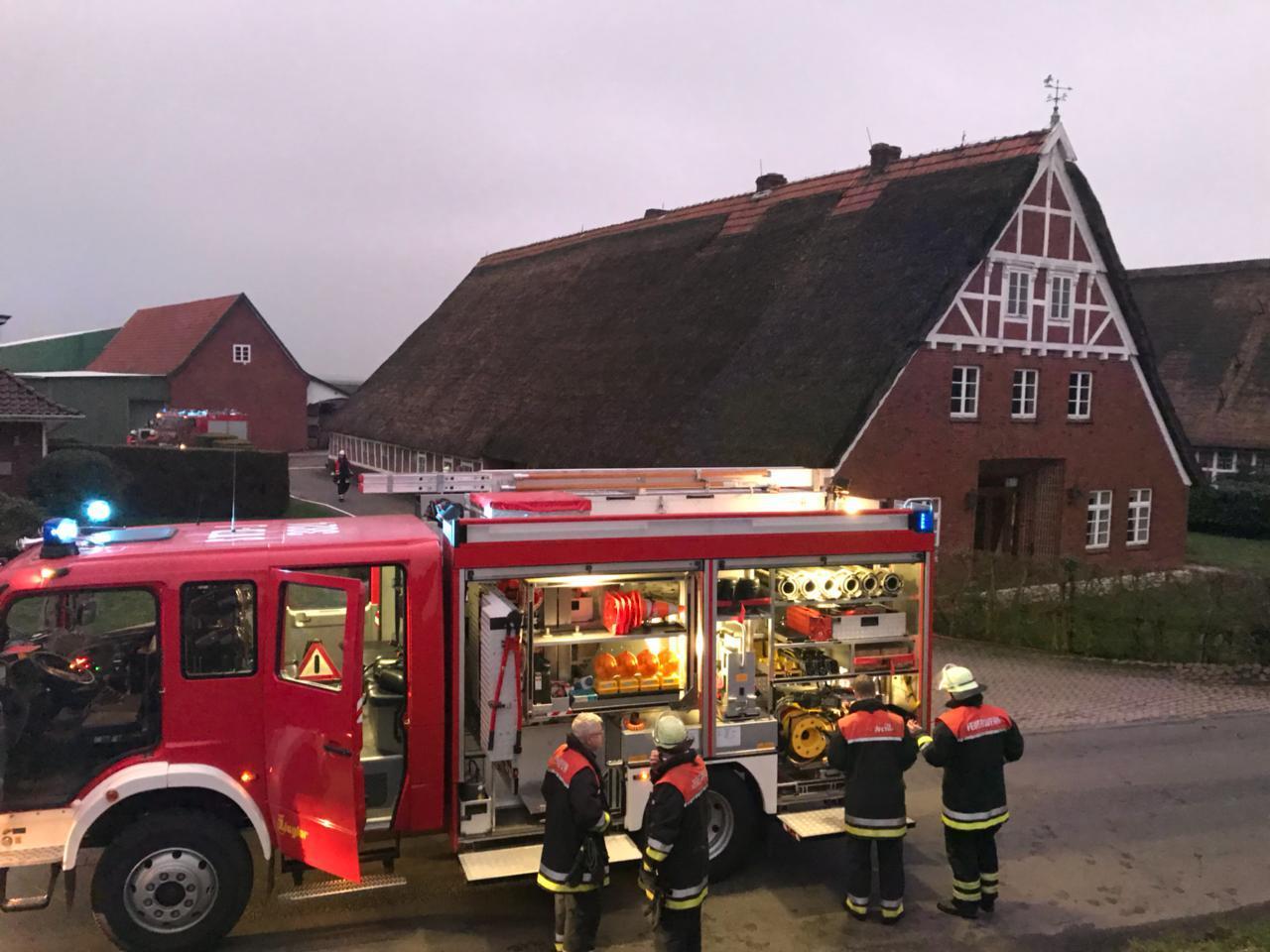 Die Feuerwehr war schnell vor Ort