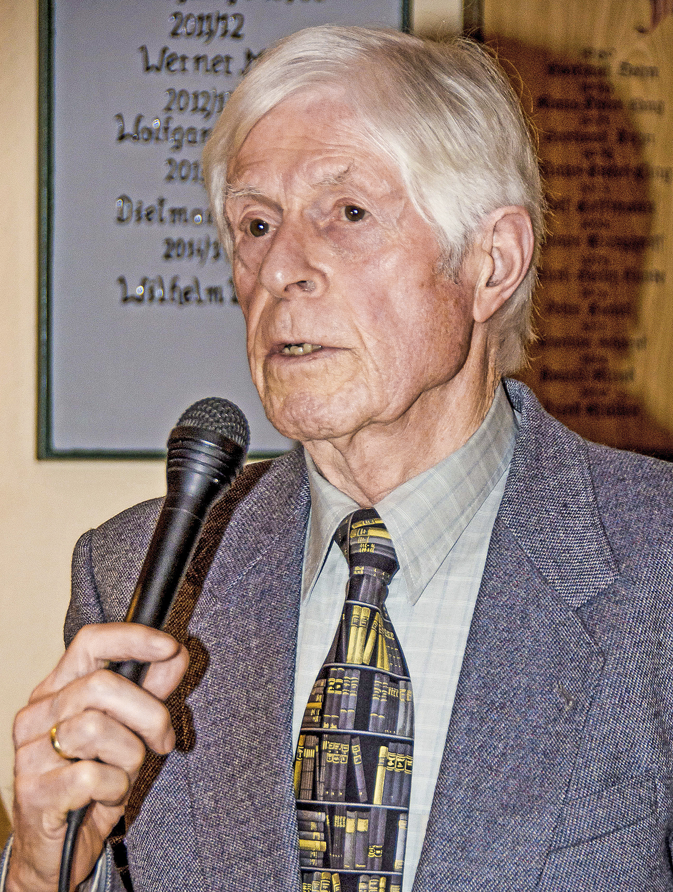 Initiator des "Tintenklecks": Günter Kolb