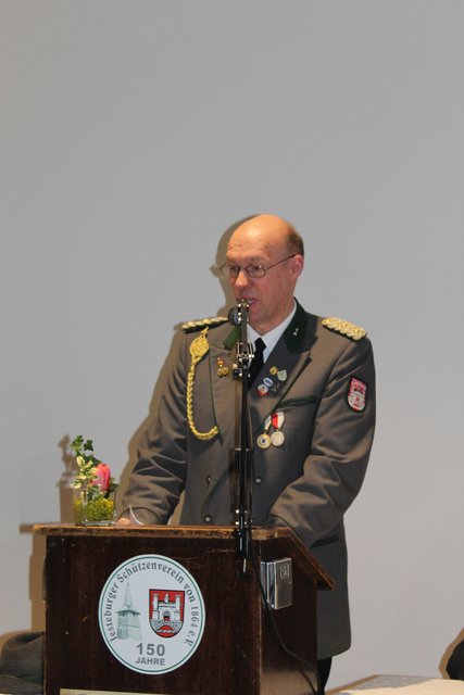 Präsident Torsten Lange begrüßte die Gäste