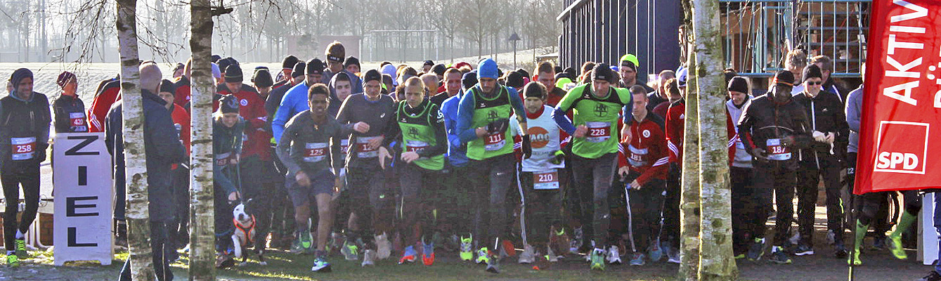 Beim Winter-Heidelauf starteten 175 Teilenehmer