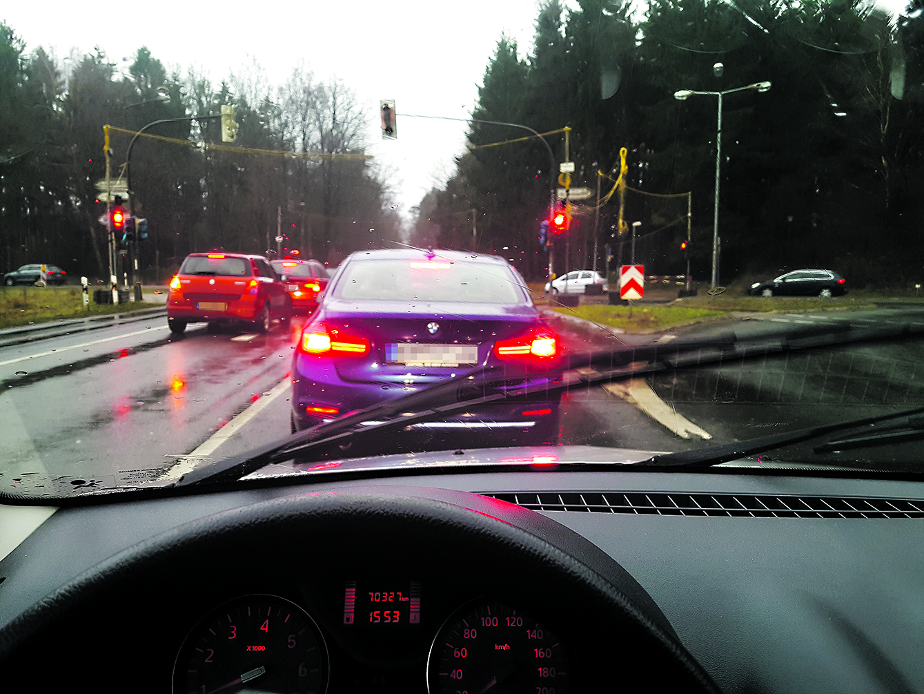 Wird die Ampel am Nordring anders geschaltet? Darüber gibt es in Kürze Gespräche zwischen Betreiber, Stadt Buchholz und Landkreis Harburg