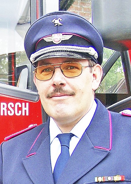 Gemeindebrandmeister Frank Hupertz