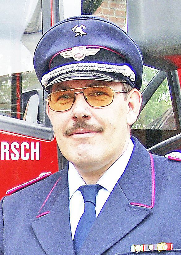 Gemeindebrandmeister Frank Hupertz