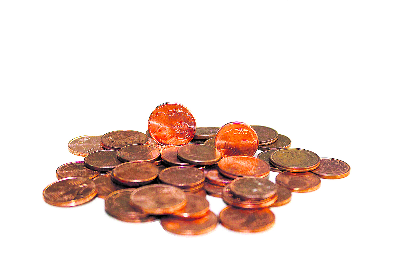 Einfach nur lästig: Auf Ein- und Zwei-Cent-Münzen können immer mehr Verbraucher gut verzichten