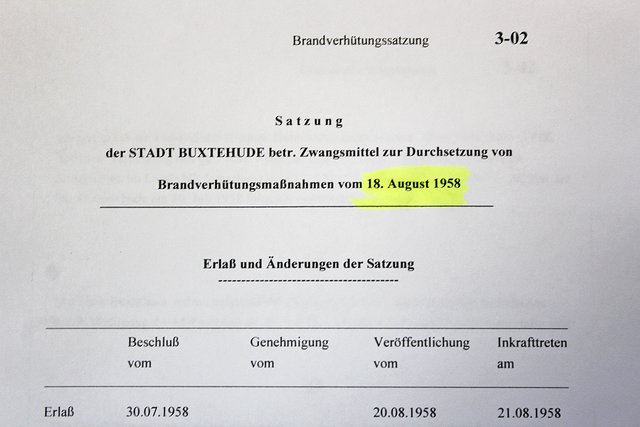 1958 - da war Konrad Adenauer noch Bundeskanzler