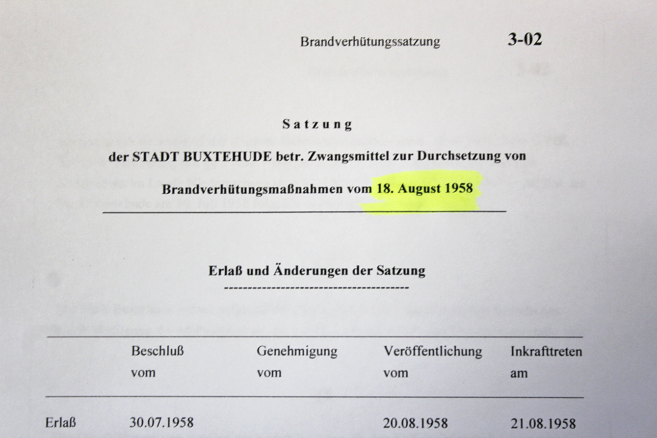 1958 - da war Konrad Adenauer noch Bundeskanzler