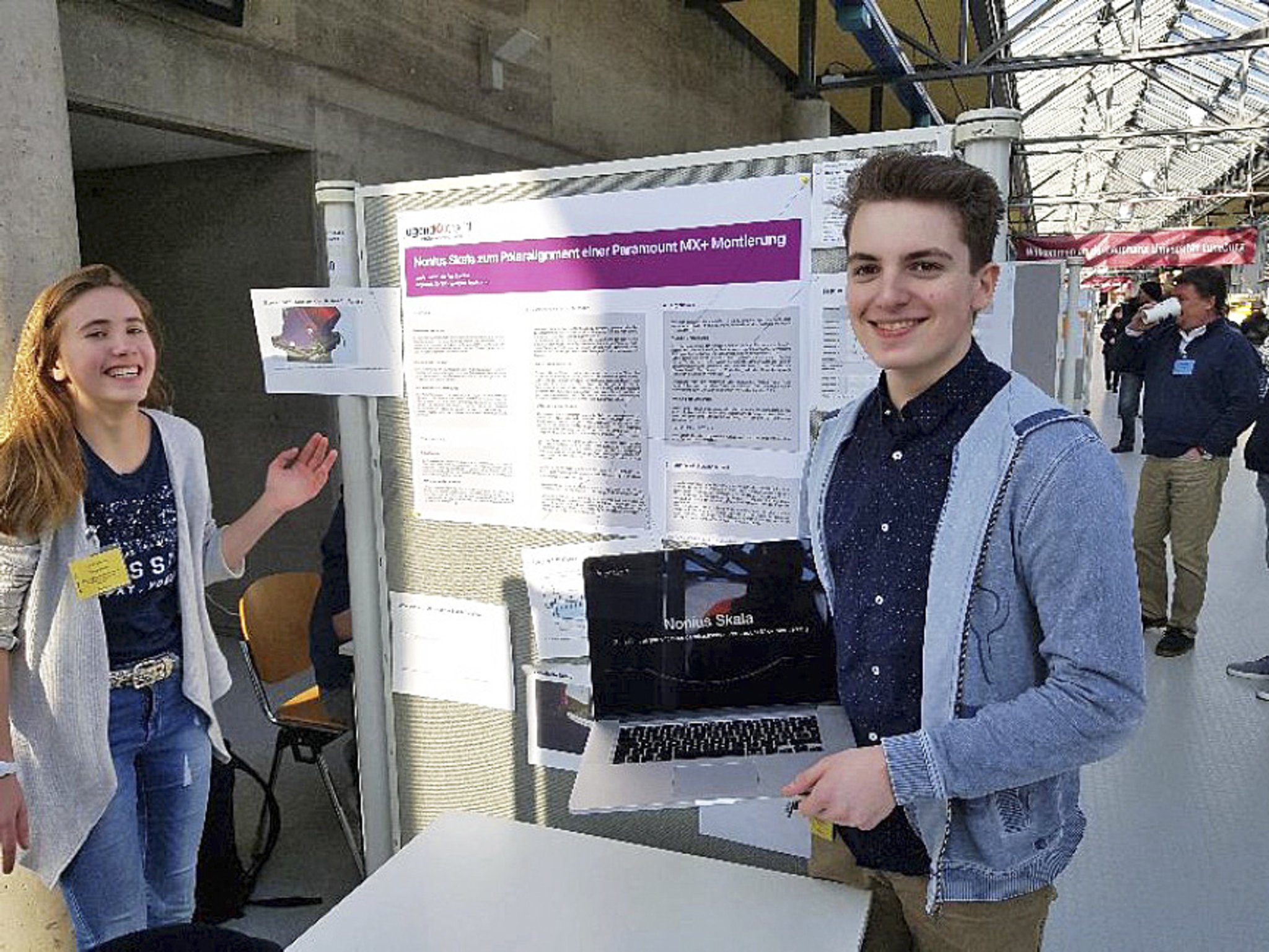 Erster Preis in der Sparte Raumwissenschaft für Schüler aus Stade Stade