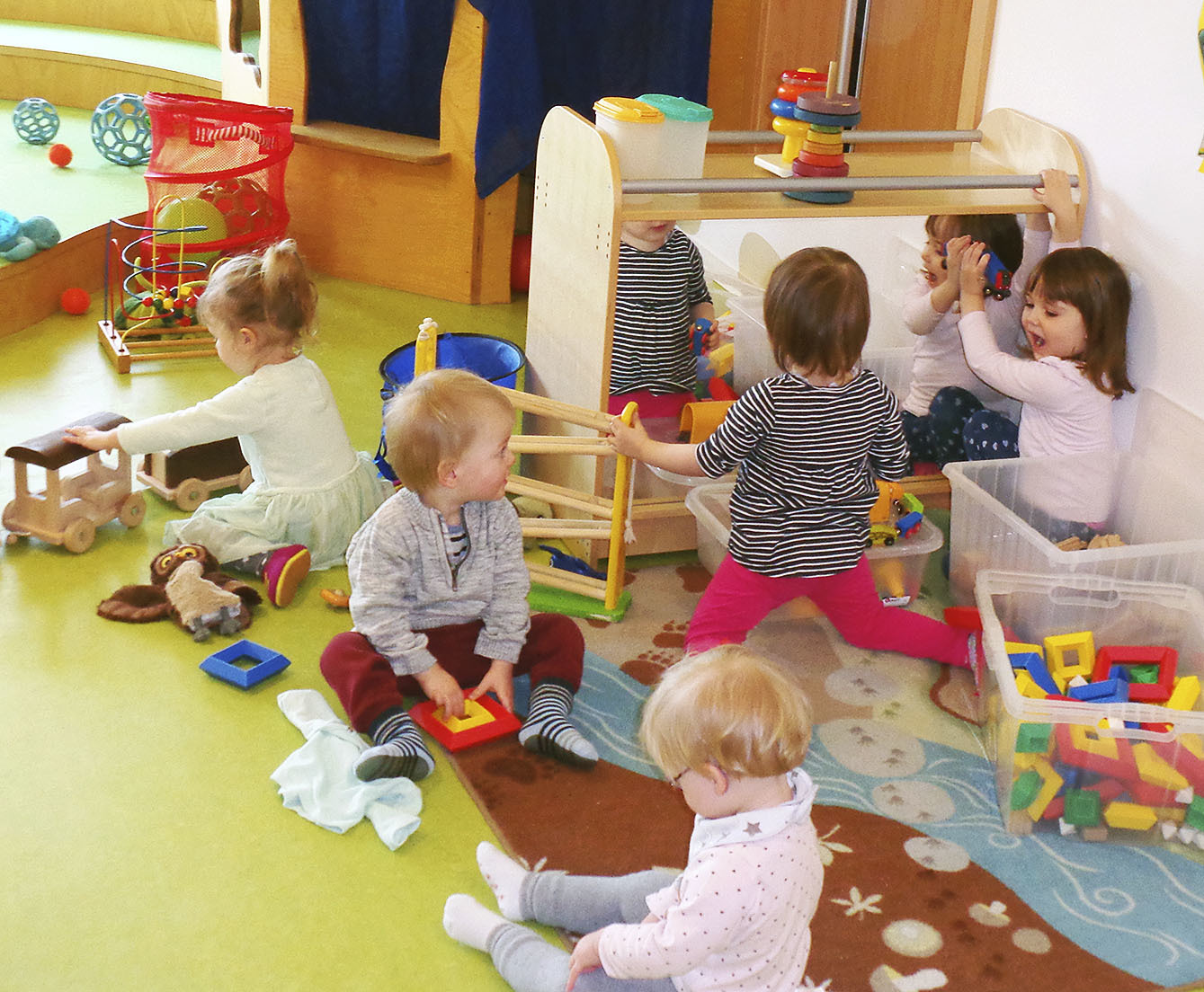 Die Nachfrage nach Kinderbetreuungsplätzen steigt