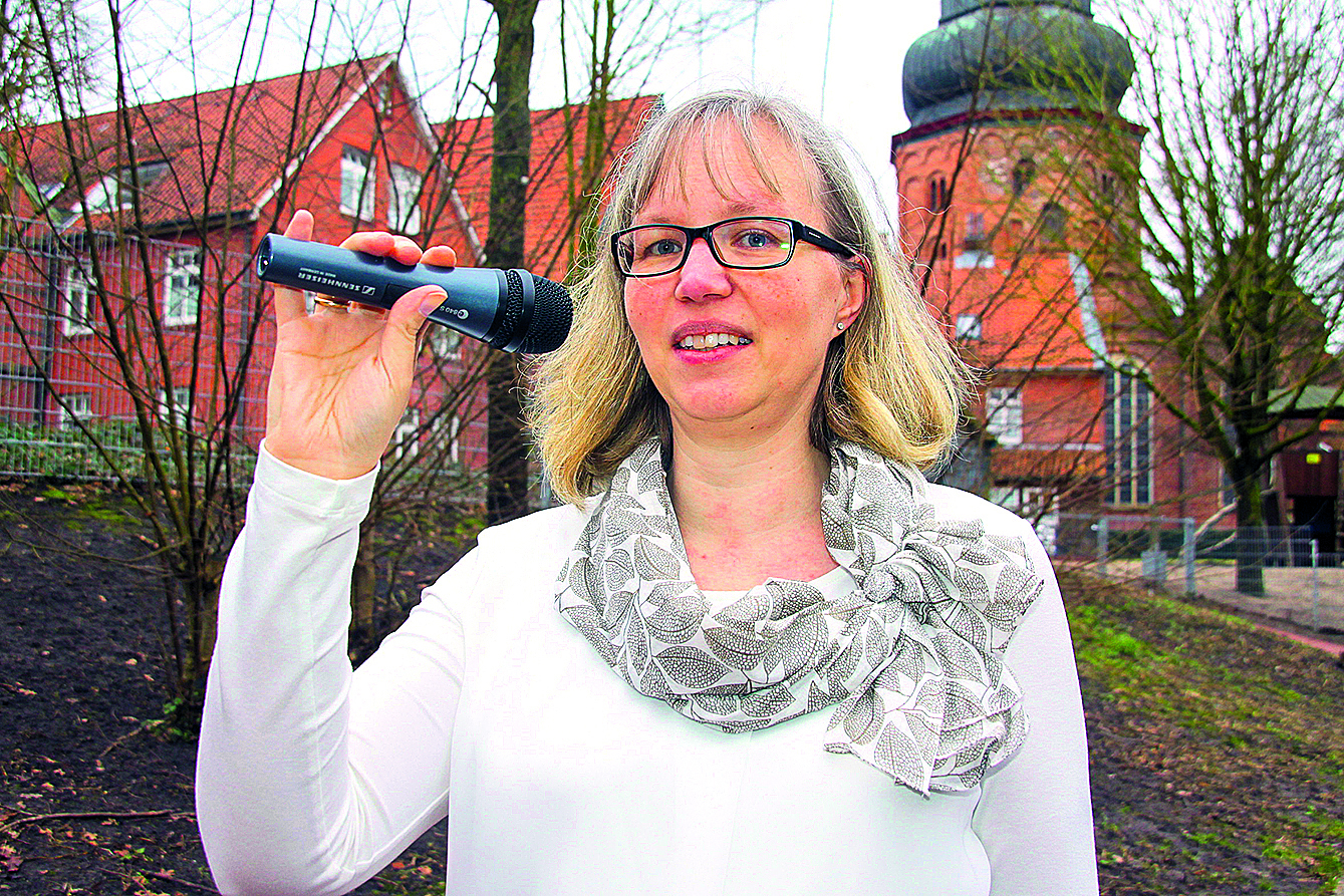 Sängerin Heike Hellwege Foto: tp