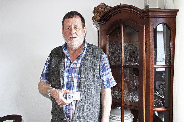 Ludwig Kortländer möchte anderen Betroffenen Mut machen