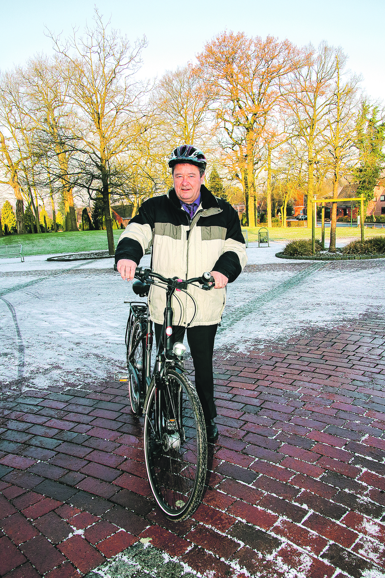 Rainer Schlichtmann will die Bürger dazu motivieren, öfter mal das Rad zu nehmen