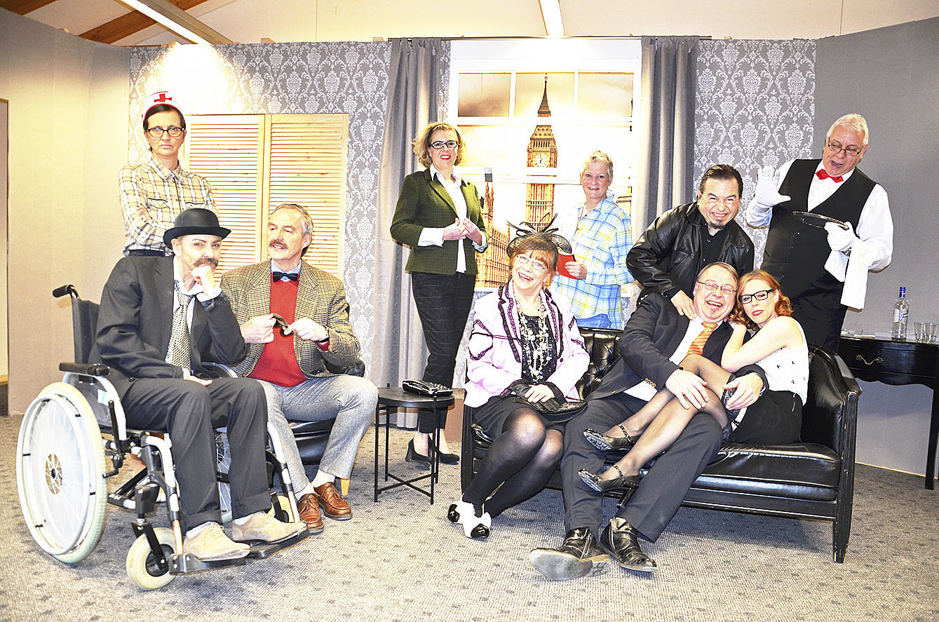 Die Laienschauspieler der Theatergrupppe Nottensdorf bringen im März die Komödie "Ausser Kontrolle" auf die Bühne