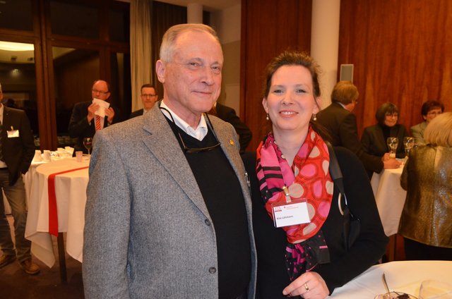 Peter Helm-Krais mit Tochter Kim Lühmann (Autohaus Helm-Krais / Buchholz)