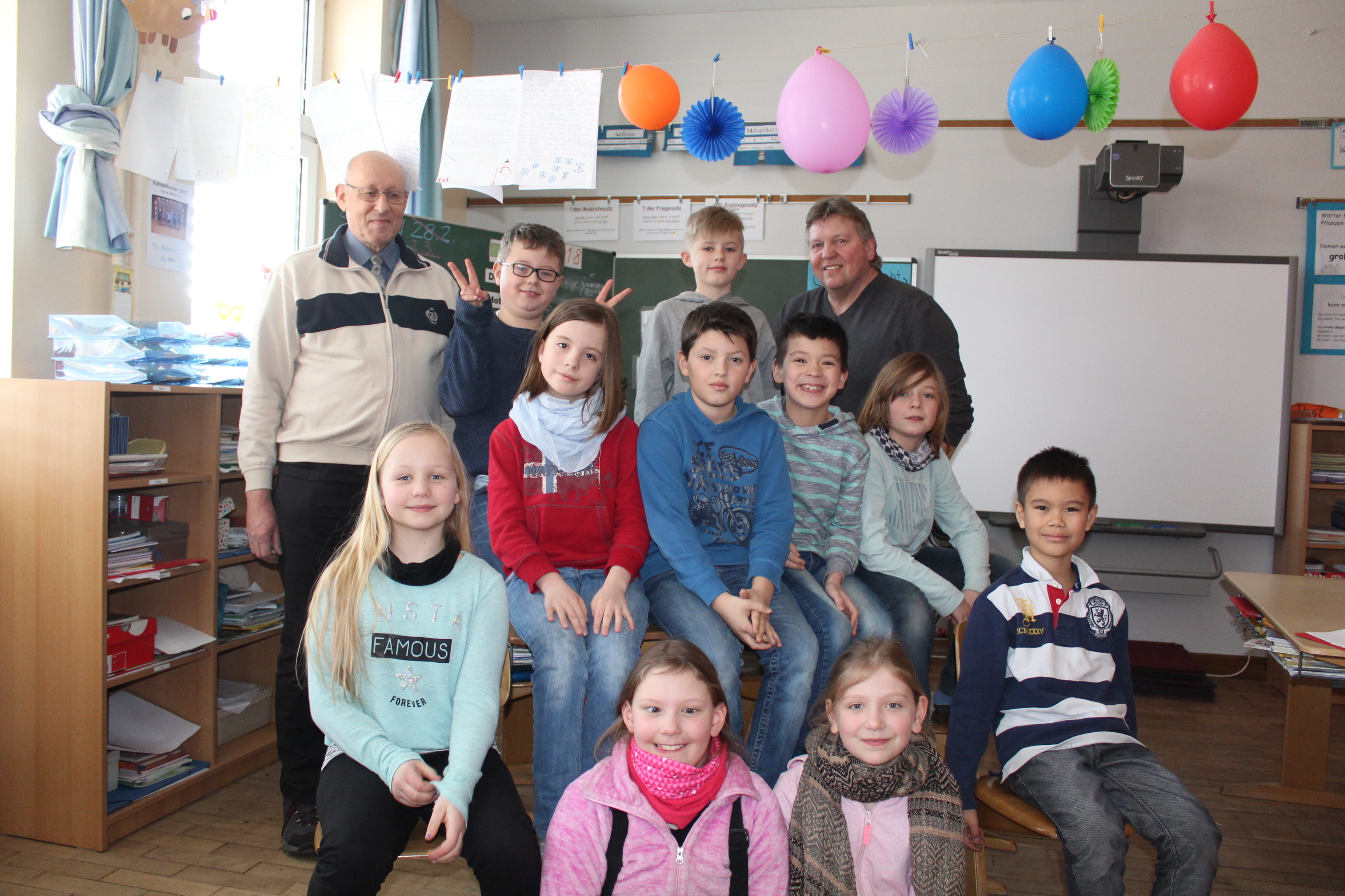 Die Plattdeutsch-AG in der Grundschule am Westerminnerweg