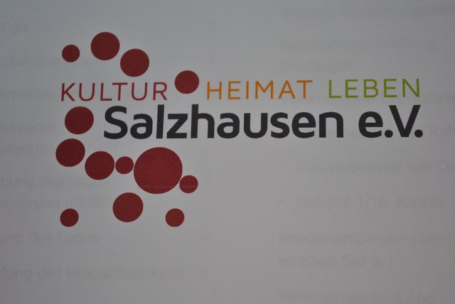 Das neue Vereinslogo: Die 13 Punkte stehen für die Orte der Samtgemeinde Salzhausen