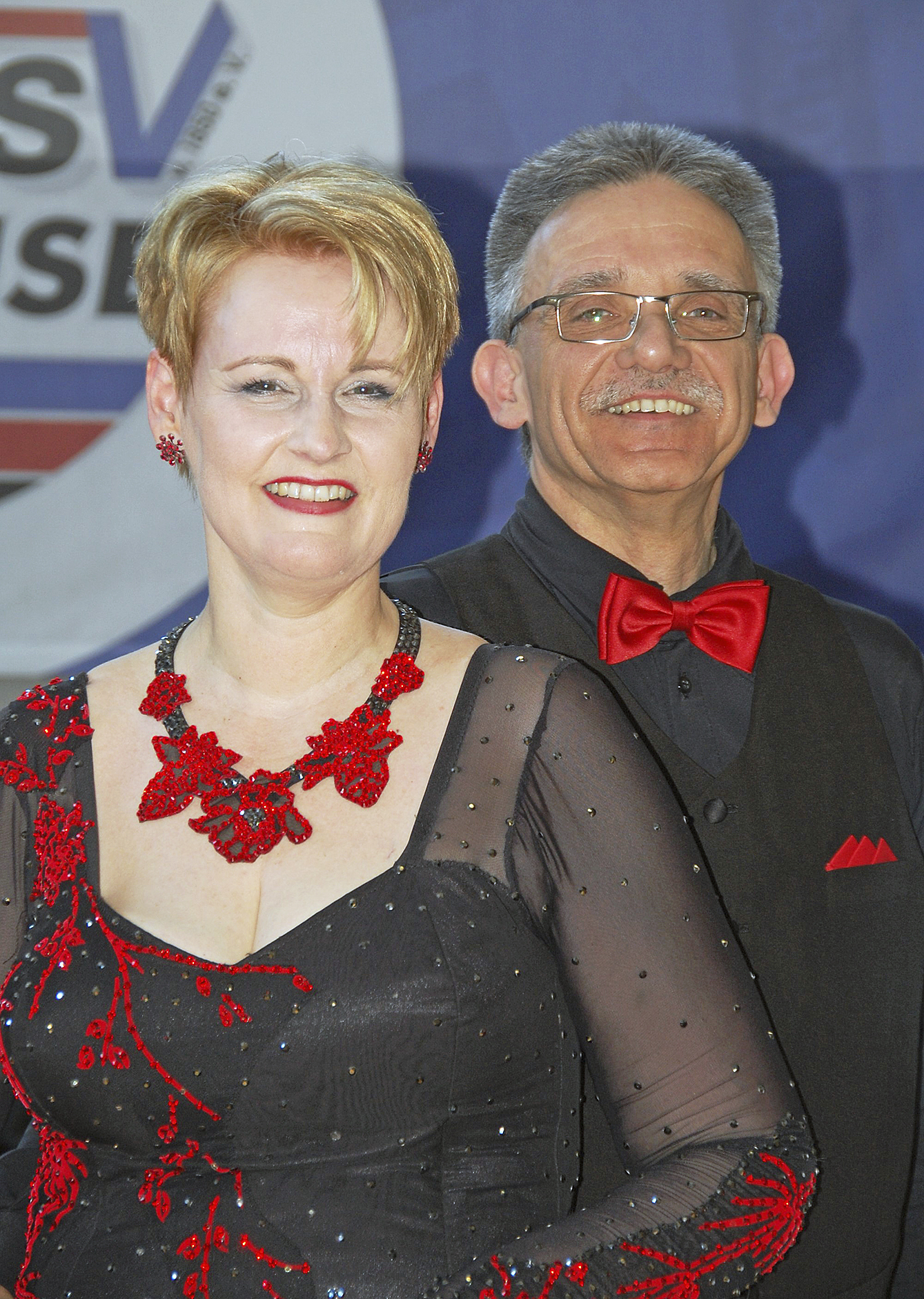 Birte und Michael Panten (1. TCW) belegten bei den Senioren II C den vierten Platz