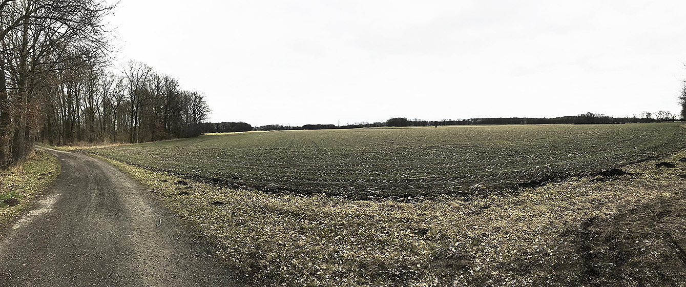 Teile der Gemarkung von Stade und Hammah sind von den Plänen betroffen. Im Hintergrund ist die Silhouette von Hohenwedel zu erahnen
