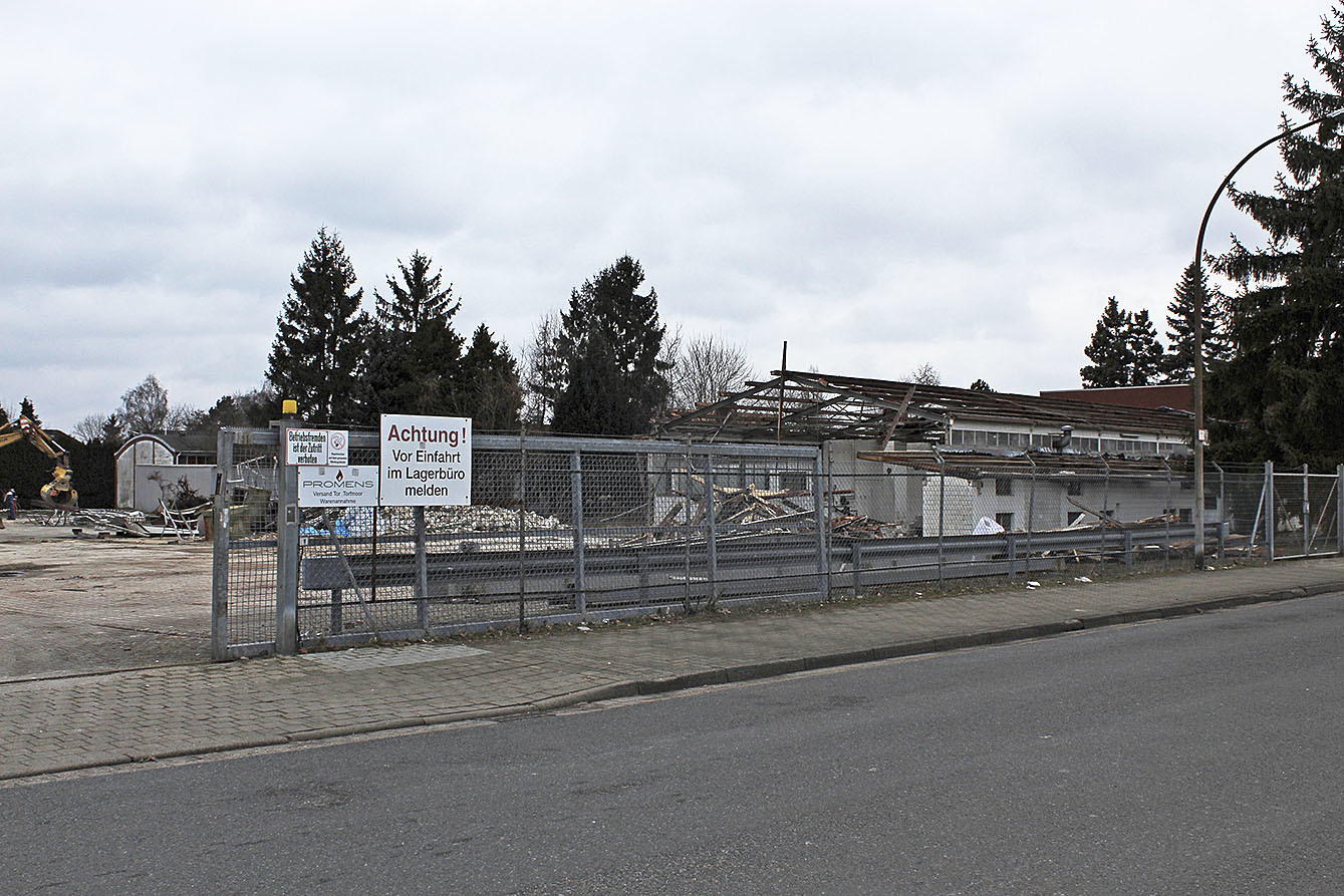 Die Gebäude der Firma Promens wurden abgerissen. Was jetzt auf dem Areal passiert, ist noch offen