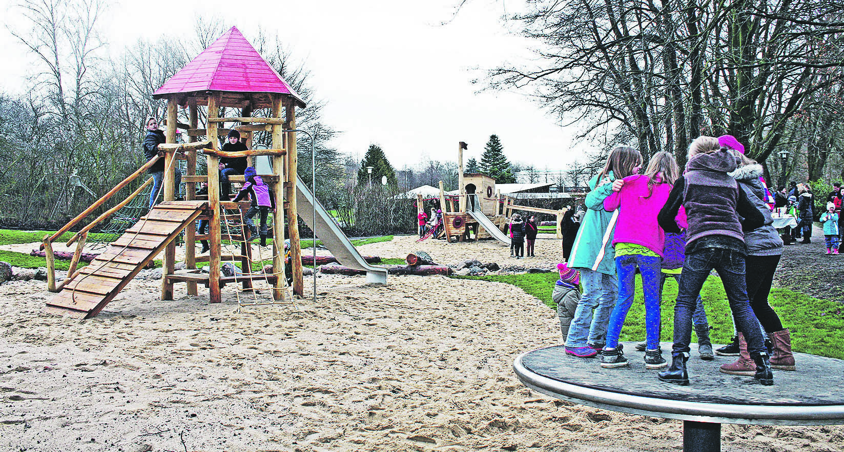 Der Spielplatz an den Klosterteichen gilt als mustergültig Foto: jd