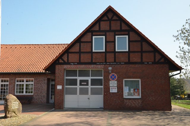 Wurde 1970 erbaut: das Gerätehaus der Freiwilligen Feuerwehr Putensen | Foto: Mathias Wille