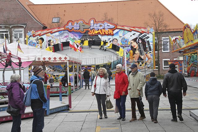 Der "Hip Hop Jumper" auf dem Platz "Am Sande"