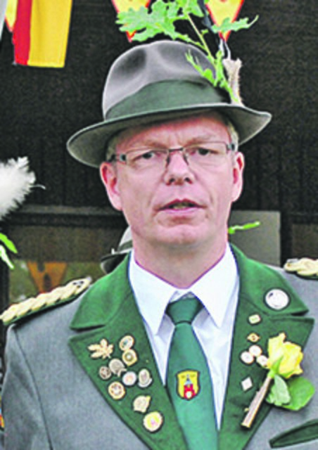Salzhausens Schützenoberst Dirk Hornbostel