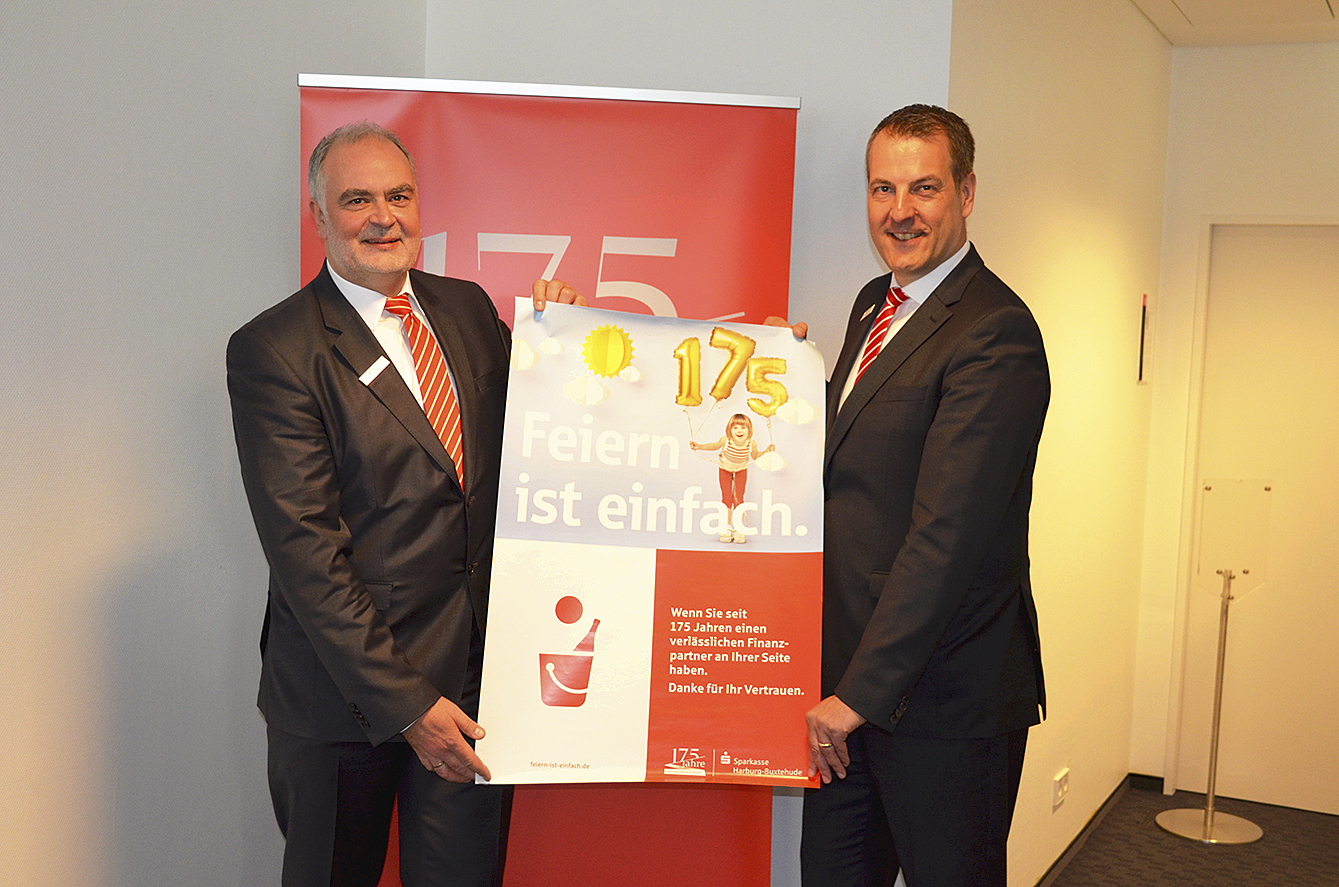 Die Vorstandmitglieder Gerhard Oestreich (li.) und Andreas Sommer freuen sich auf die Jubiläumsveranstaltungen