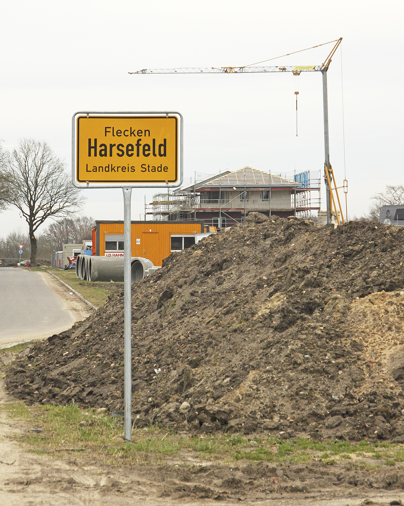 Wo werden in Zukunft die Bagger in Harsefeld
anrücken? Diese Frage treibt die Politik um Foto: jd