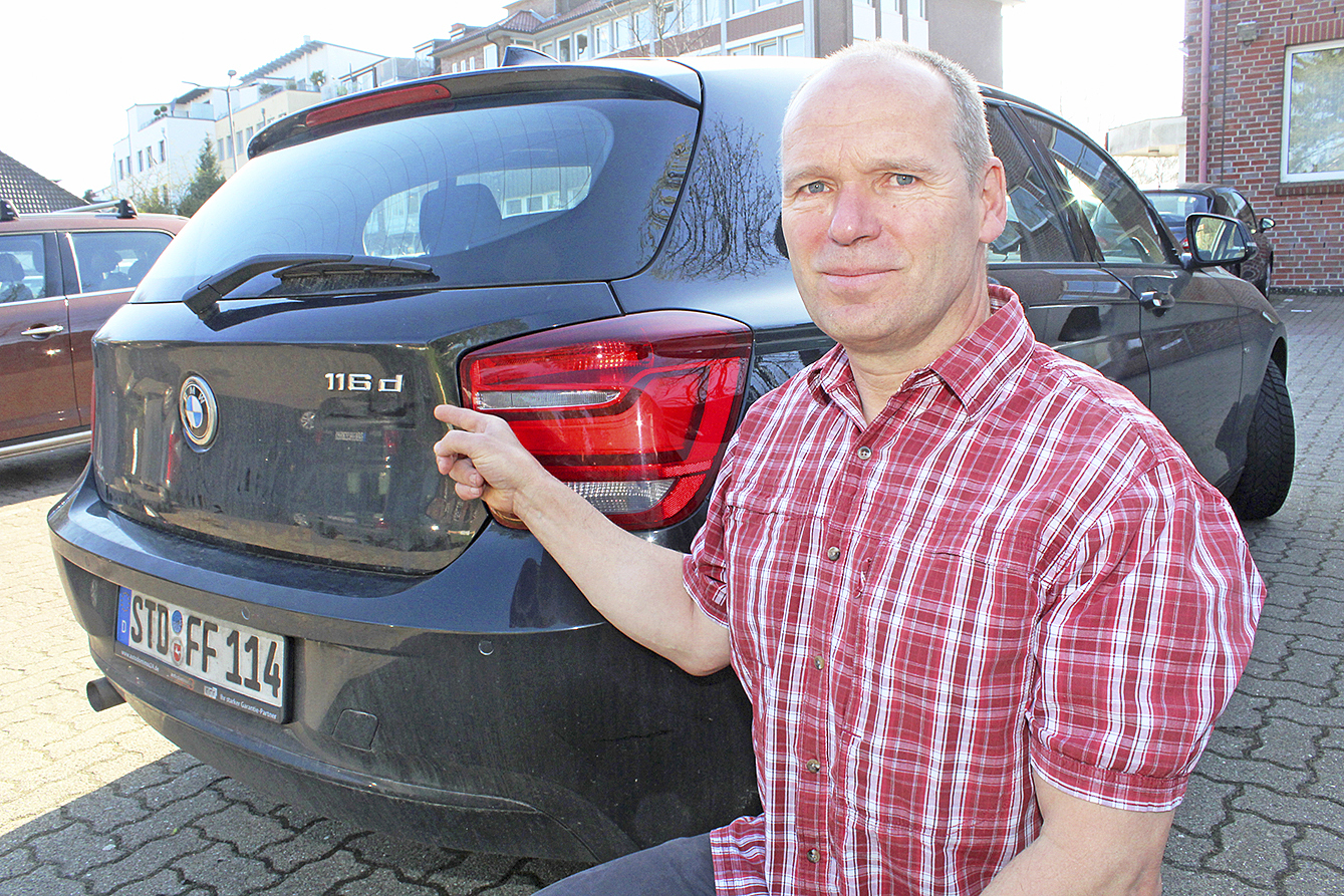Ulrich Felgentreu fährt Diesel und will seinen Wagen mit einem Kat nachrüsten lassen