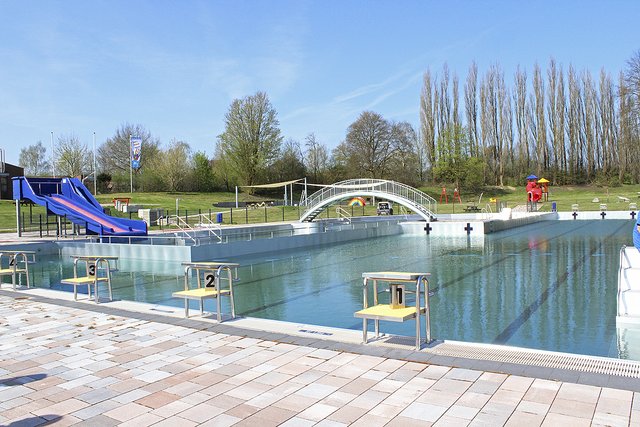 Das Freibad in Horneburg öffnet am Himmelfahrts-Donnerstag seine Türen