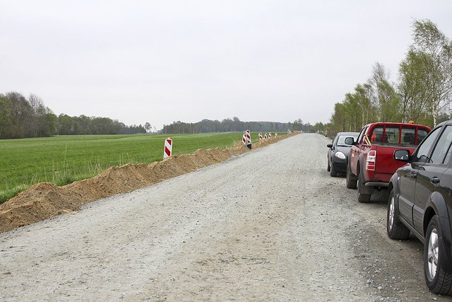 Asphaltdecke: Hier fehlt nur noch die Apshaltdecke