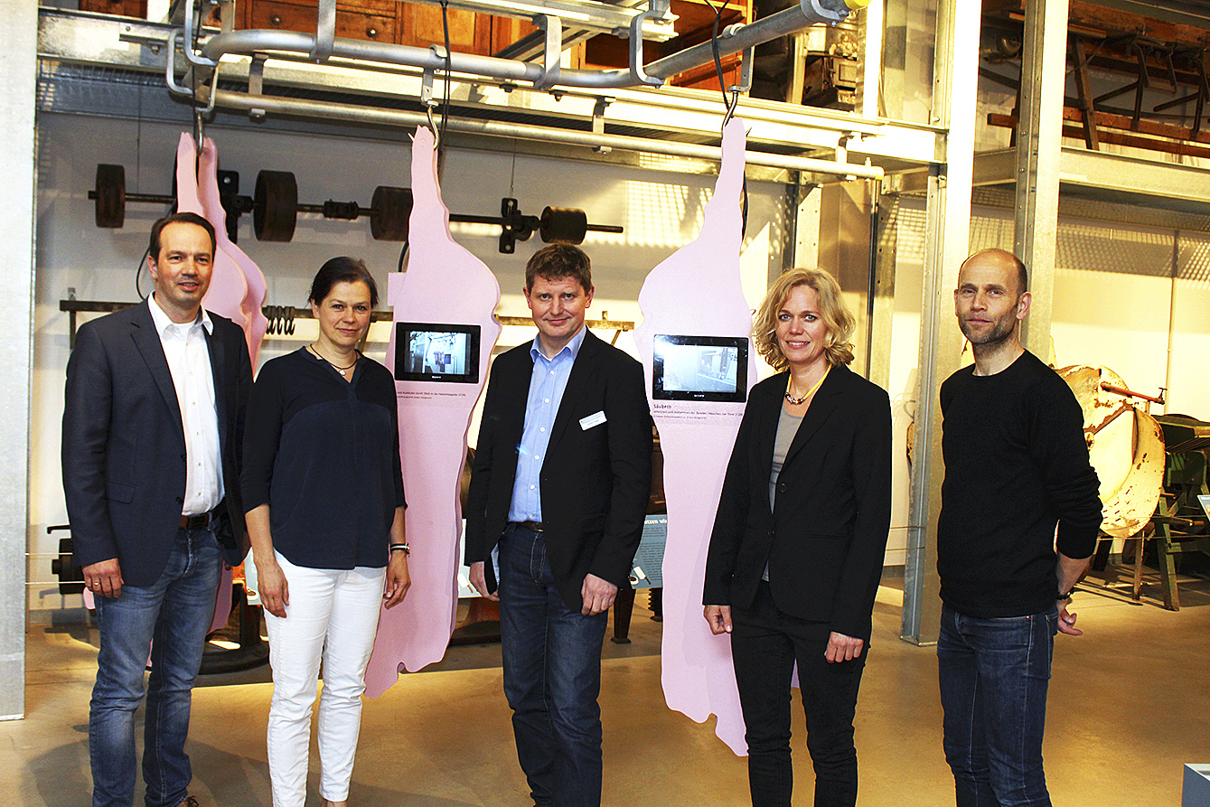 Diskutierten über Tierwohl-Label: (v. li.): Jörn Ehlers, Dr. Tanja Busse, Ulrich Peper, Ina Müller-Arnke und Armin Valet