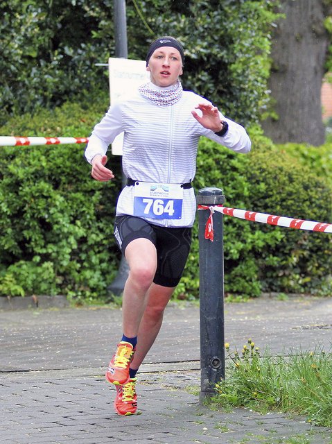 Carolin Schmidt aus Lüneburg gewann den 5-km-Familienlauf