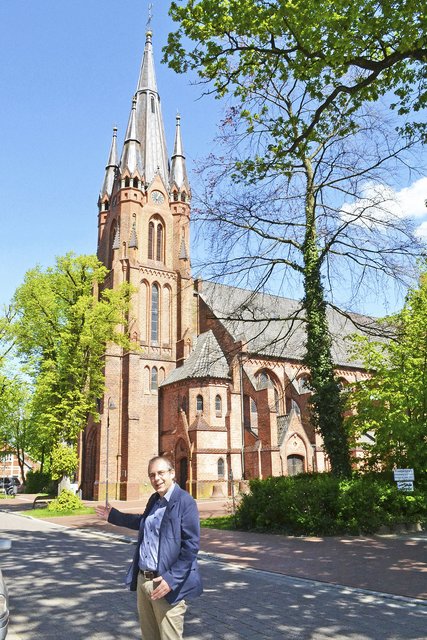 Die Johanneskirche würde Gerald Meier am liebsten mitnehmen | Foto: bim