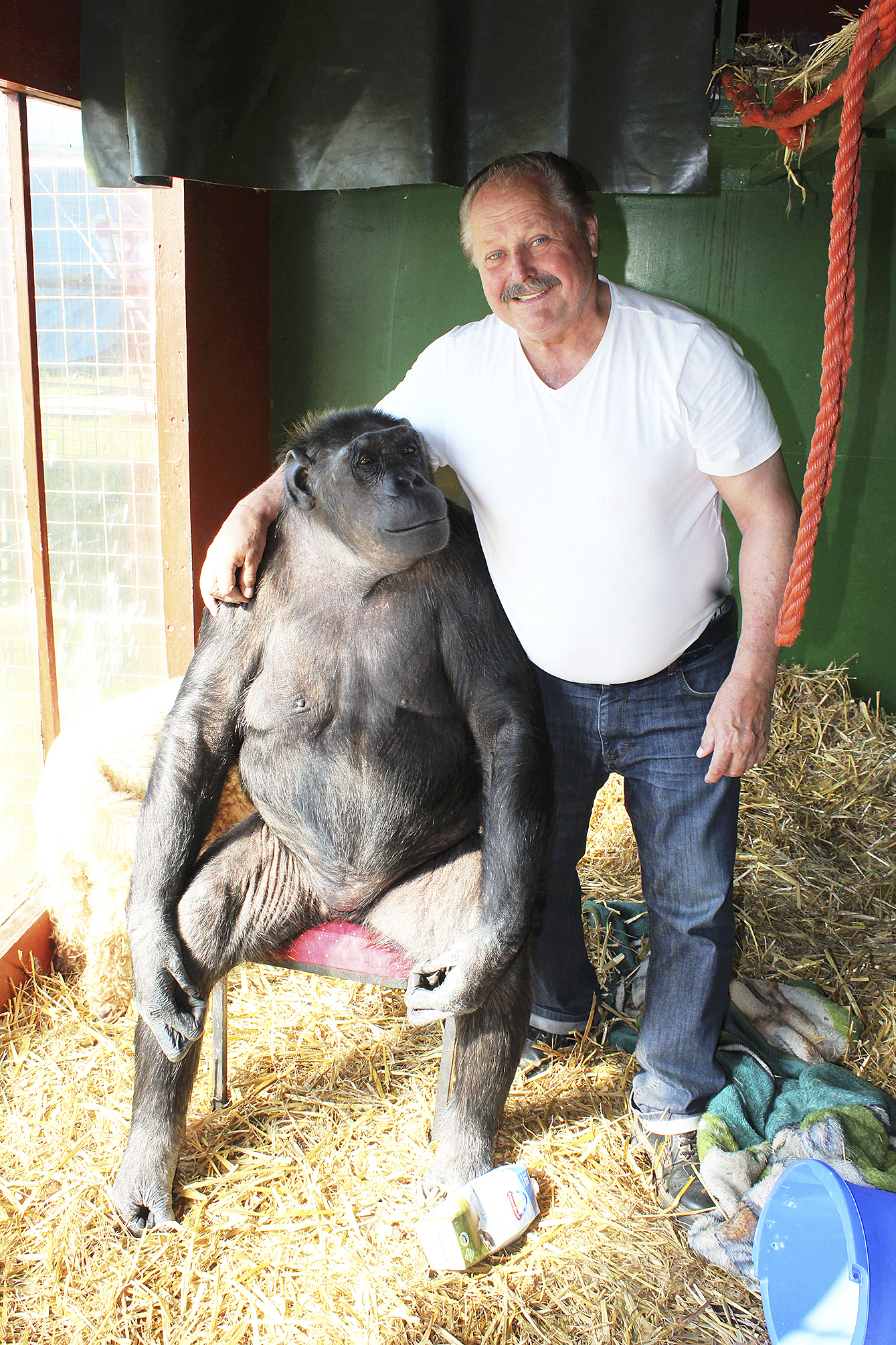 Klaus Köhler (69) und sein Robby (47)
sind ein Herz und eine Seele