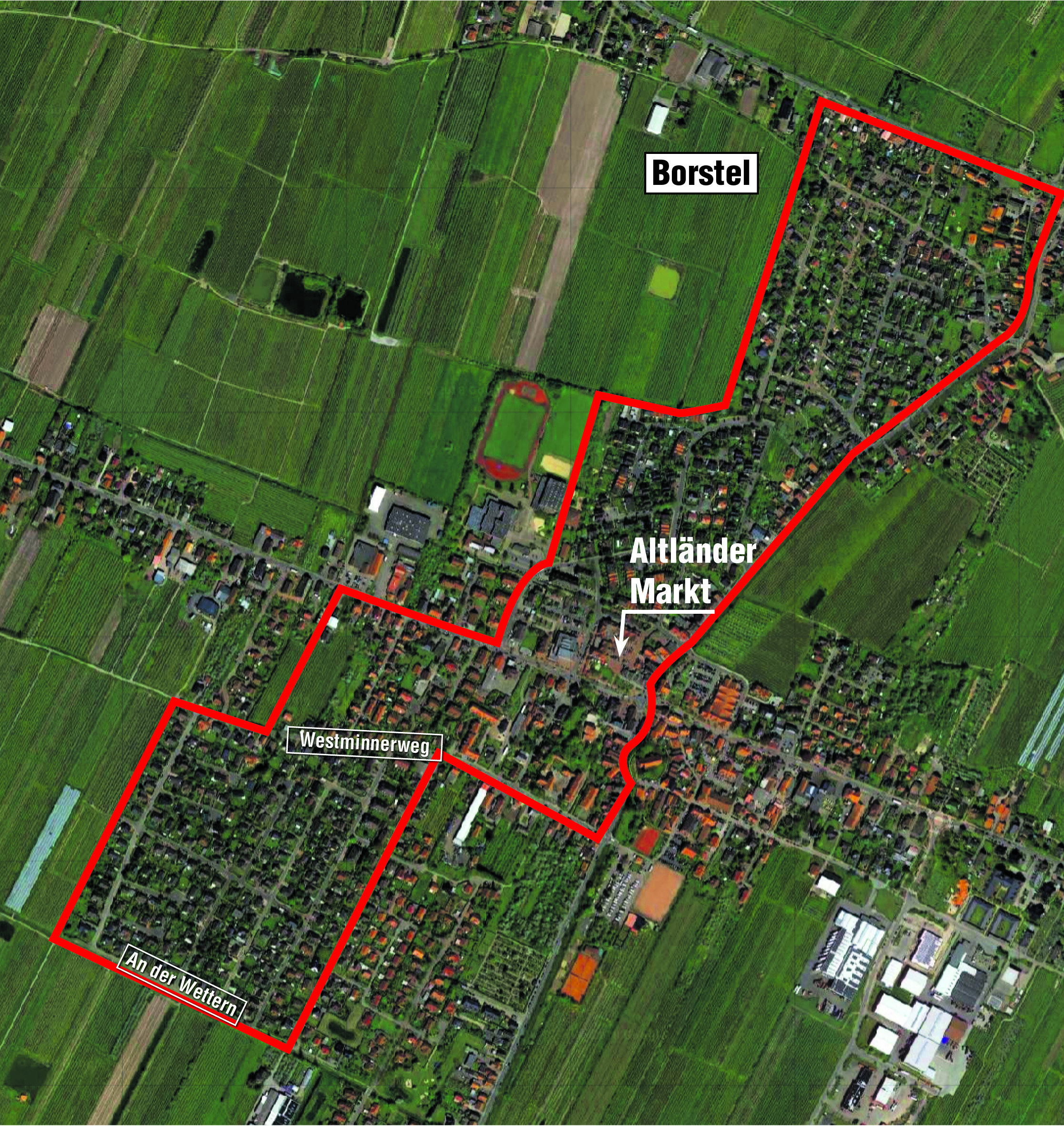 Das erste Klima-Quartier in Jork hat 2.037 Einwohner und umfasst 925 Haushalte