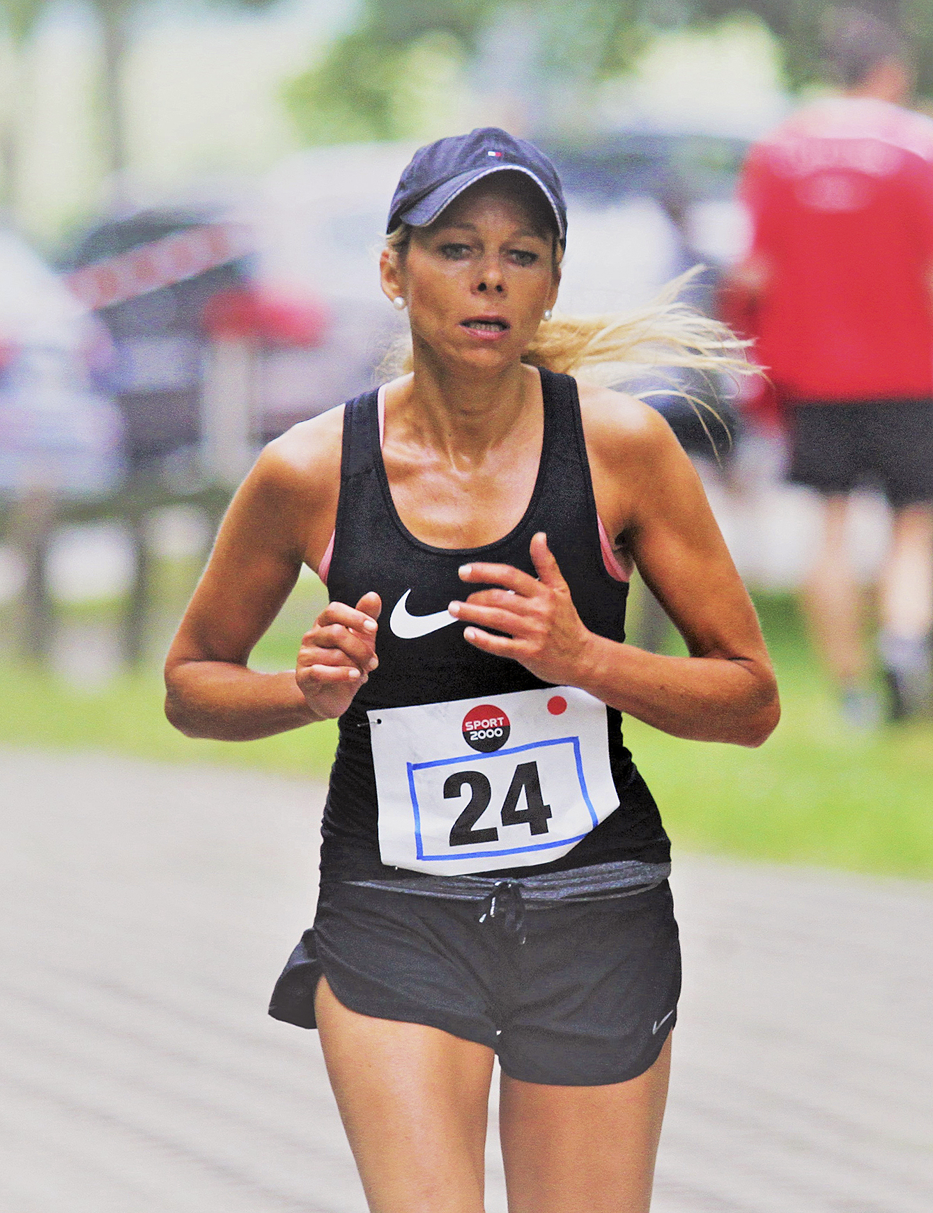 Wiebke Sannemüller von der Waldklinik Jesteburg war die schnellste Frau auf der 20,5-km-Strecke