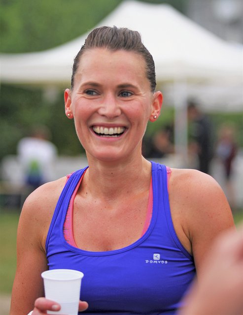 Marlene Waltke gewann den 4,5-km-Lauf