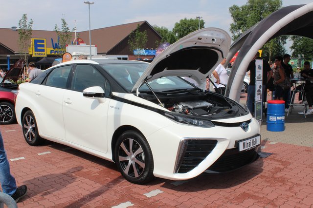 Das Wasserstoffauto produziert keinerlei Emissionen | Foto: Lena Stehr