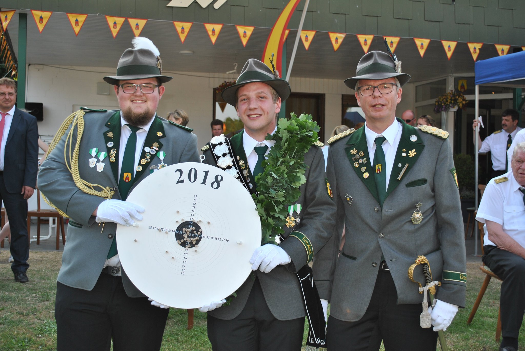 Carl Diedrich (22) ist jüngster König in der Geschichte der Salzhäuser