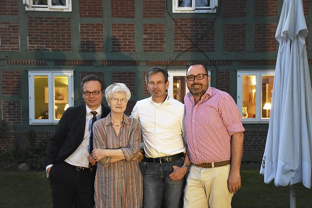 Führen gemeinsam die FDP (v. li.): Philipp-Alexander Wagner, Maren Eitel, Rainer Kalbe und Frank Gerdes