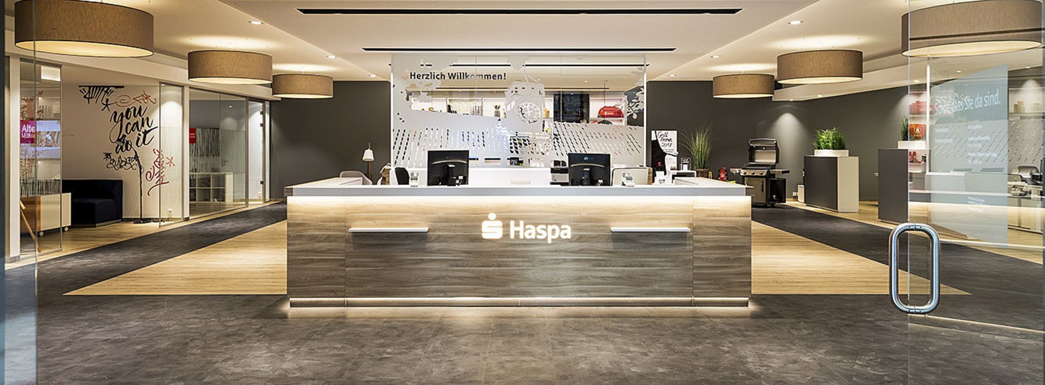 Eine Filiale der Zukunft Die Haspa in Neu Wulmstorf wird zum