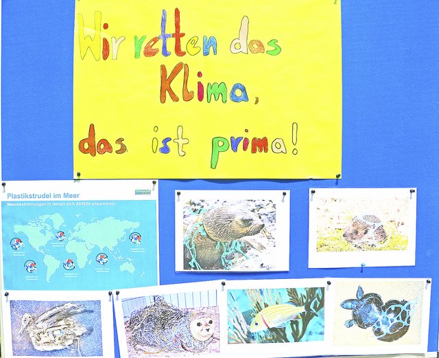 Verpackungsmüll ist für Tiere im Meer besonders schlimm, was die Kinder mit ihren Fotos verdeutliche wollen